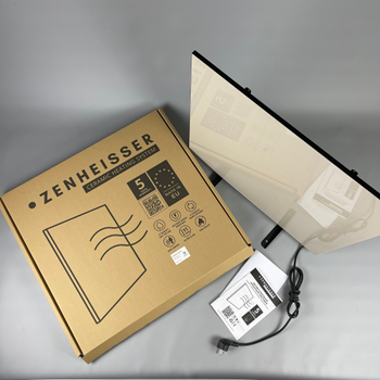 Керамический инфракрасный обогреватель ZENHEISSER Cube H-600 с кнопкой, бежевый
