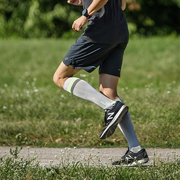 Компресійні спортивні шкарпетки 1 рівень Relaxsan Sport 3L Сріблясті/Жовті