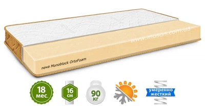 Матрас Euro Foam RELAX PLUS/РЕЛАКС ПЛЮС 70x190 РЕЛАКС ПЛЮС