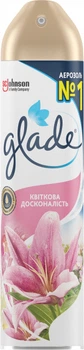 Аэрозольный освежитель воздуха Glade Цветочное совершенство 300 мл (4823002004304)
