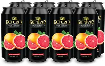 Сидр Gardenz солодкий "Грейпфрут" 5.4% 0.5 л х 8 шт (4820196931294)