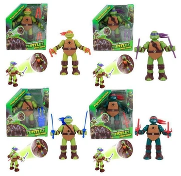 Набор "4 Черепашки Ниндзя с проектором" V-Toy