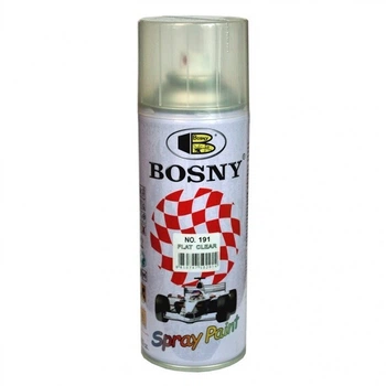 Акриловий аерозольний лак BOSNY матовий 400мл