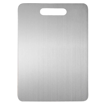 Обробна дошка із нержавіючої сталі JPFS Cutting Boards 23х33cm Steel 304