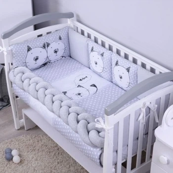 Постельный комплект в кроватку Baby Veres Cats family 6 единиц 220.29