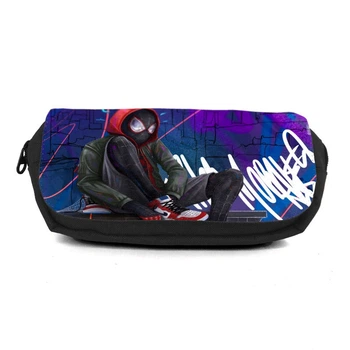 Школьный пенал Человек Паук 024 органайзер универсальный (Spiderman-024-black) черный