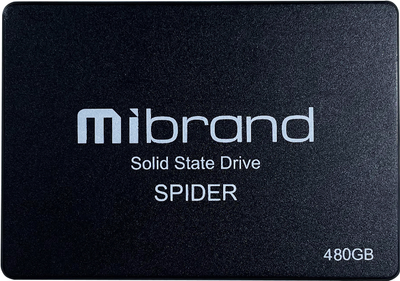 SSD диск Mibrand Spider 480GB 2.5" SATAIII 3D NAND TLC Bulk (MI2.5SSD/SP480GB)