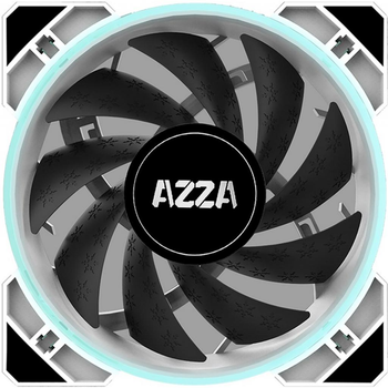 Кулер для корпуса Azza 1 HURRICANE RGB (FNAZ-12RGB-BW-002)