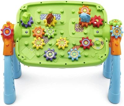 Интерактивный игровой центр VTech GearZooz 2-в-1 Jungle Friends Gear Park Столик с шестеренками (80-178601)