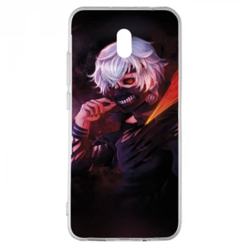 Чохол для Xiaomi Redmi 8A Токийский Гуль Канэки Прозорий
