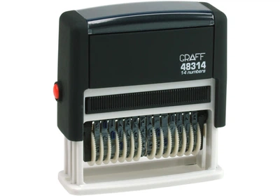 Мининумератор Graff 48314 14-разрядный 3 мм (GRF48314) GRAFF (GRF48314)