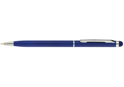 Ручка шариковая металлическая ECONOMIX STYLUS темно-синяя, пишет синим ( E10308-24) economix ( E10308-24)