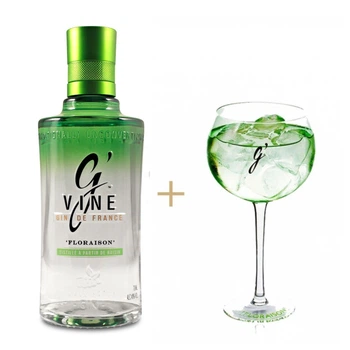 Джин G'Vine Floraison + 1 келих 0.7 л 40% (3700209691524)