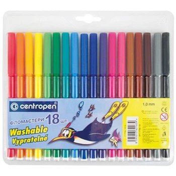 Фломастеры centropen 18 цветов - 7790/18