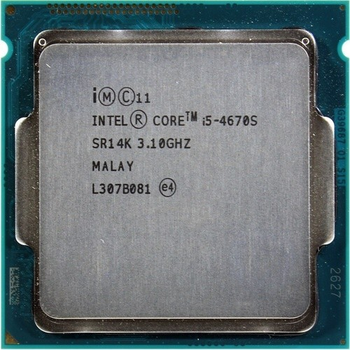 Процесор Intel Core i5-4670S 3.10GHz/6M/5GT/s (SR14K) s1150, tray