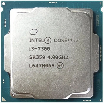 Процессор Intel Core i3-7300 4.00GHz/4MB/8GT/s (SR359) s1151, tray