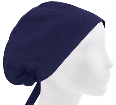 Медицинская шапочка женская HeadwearUniverse универсальная темно-синяя