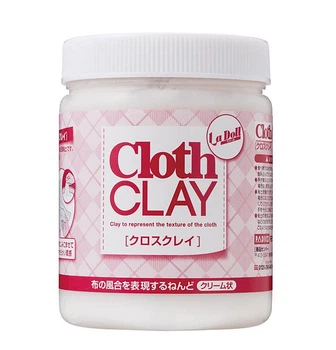 Жидкая пластика для кукол самозатвердевающая Cloth Clay La Doll