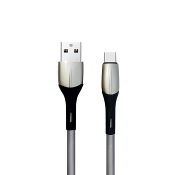 Кабель USB EVOC Noble LITE Type-C 2A/1m Silver