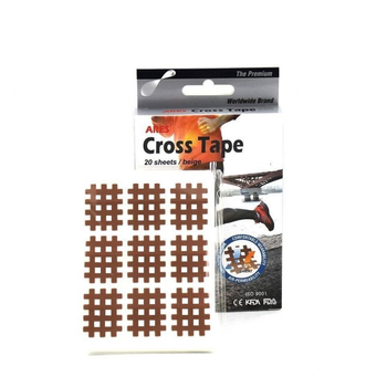 Крос тейп Ares Cross-tape (розмір А) - бежевий