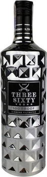 Горілка THREE SIXTY VODKA PROOF 1 л 50% (4007675701009)