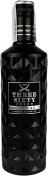 Горілка THREE SIXTY VODKA BLACK 0.7 л 42% (4007675050008)