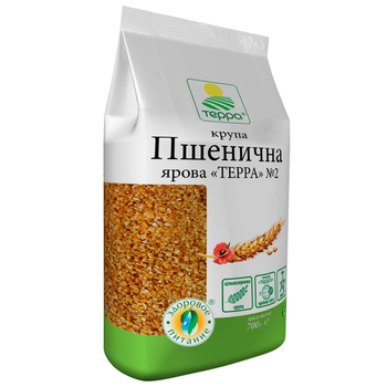 Крупа Терра Пшеничная Яра Пакет 700г (4820015730800)