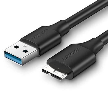 Кабель зарядный Ugreen USB 3.0 AM / micro USB 3.0 0.25M Black (US130)