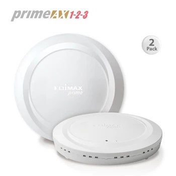 Комплект точек доступа Edimax Prime AX 1-2-3 пара (2шт, AX1800, WiFi6, PoE, Ceiling, WPA3, 1xGE, без БП)