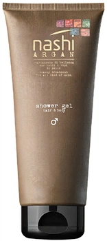 Гель Nashi Argan Men Line для душу, волосся та тіла 200 мл (8025026270550)