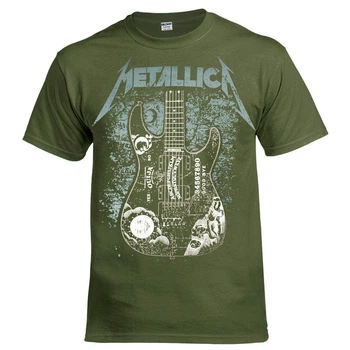 Футболка Talisman METALLICA Hammett Ouija Guitar Оливковий S (GIL110)