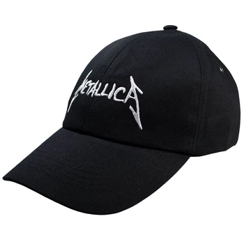 Бейсболка Talisman METALLICA 2 White Logo Черный (RB024)