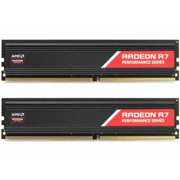Модуль пам'яті DDR4 8GB (2x4GB) 2400 MHz Radeon R7 AMD (R7S48G2400U1K)