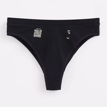 Трусики бразилиана женские Conte Elegant Ce Tattoo Style Lbr 1479 20С 1470ТСП 90 Black hazard (4810226623879)