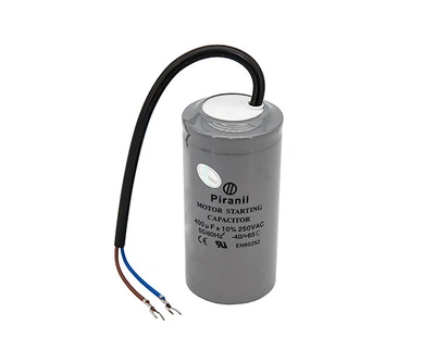 Конденсатор пусковой 400 мкФ 250 В (400uF 250V) CD60 для электродвигателей (Piranil)