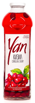 Компот із кизилу Yan 930 мл (4850001114222)