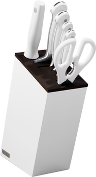 Набор ножей с заточкой и ножницами кухонными Wuesthof Classic White 7 предметов Белый (1090270601)