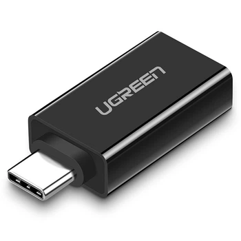 Перехідник UGREEN US173 USB-C to USB 3.0 Female OTG Black (20808)
