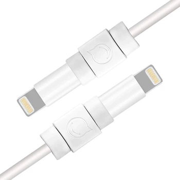 Захист для зарядних кабелів UGREEN LP127 Protector 6 шт White (40705)