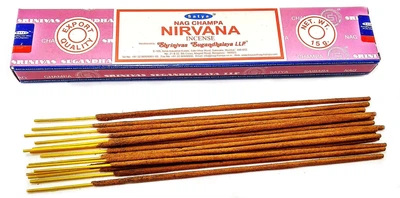 Натуральные благовония Nirvana Нирвана 15 gms Satya Индия 32494