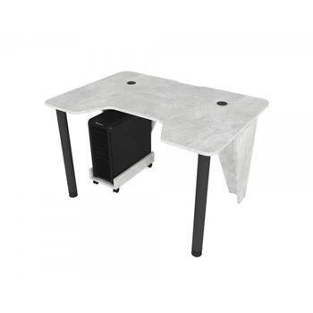 Геймерский игровой стол ZEUS™ IVAR-1400, Бетон