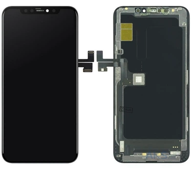 Дисплей для Apple iPhone 11 Pro&nbsp;Max с сенсором и рамкой, черный (OLED)