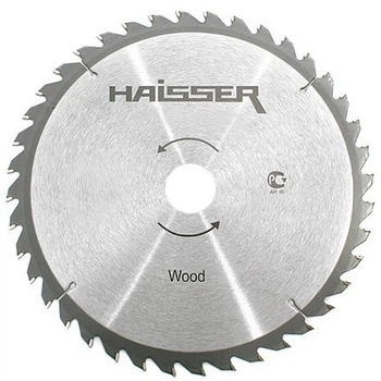 Пильний диск по дереву 185 х 20мм, 36 зубов + кольцо 16/20 Haisser 22484