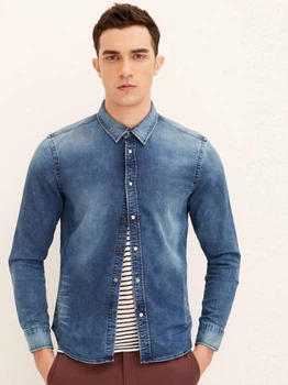 Рубашка Jack & Jones 217105502 XS (83588XS) Синий