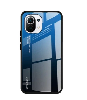 Чохол Gradient для Xiaomi Mi 11 Lite blue-black