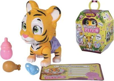 Zestaw do gry Simba "Pamper Petz Tigger" pije i sika kolorową łapką 3 akcesoria-niespodzianka (5953575)