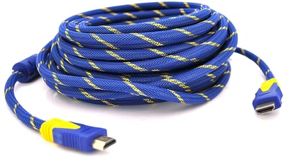 Кабель Voltronic HDMI-HDMI 20 м, v1.4, OD-8.0 мм (YT-HDMI(M)/(M)NY/BL-20m)