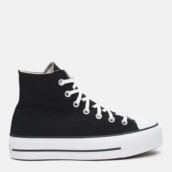 Жіночі кеди високі Converse Chuck Taylor All Star Lift 560845C 36 (5.5US) 22.5 см Чорні (888755504246)