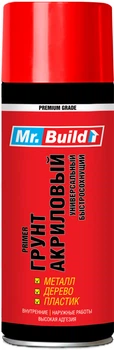Грунт універсальний аерозоль Mr. Build 400 мл Червоний (MBG003)