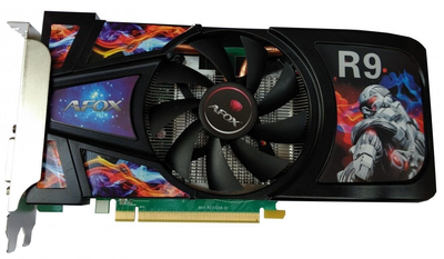 AFOX Видеокарта Radeon R9 370 4GB GDDR5 256Bit DVI HDMI VGA ATX Dual Fan